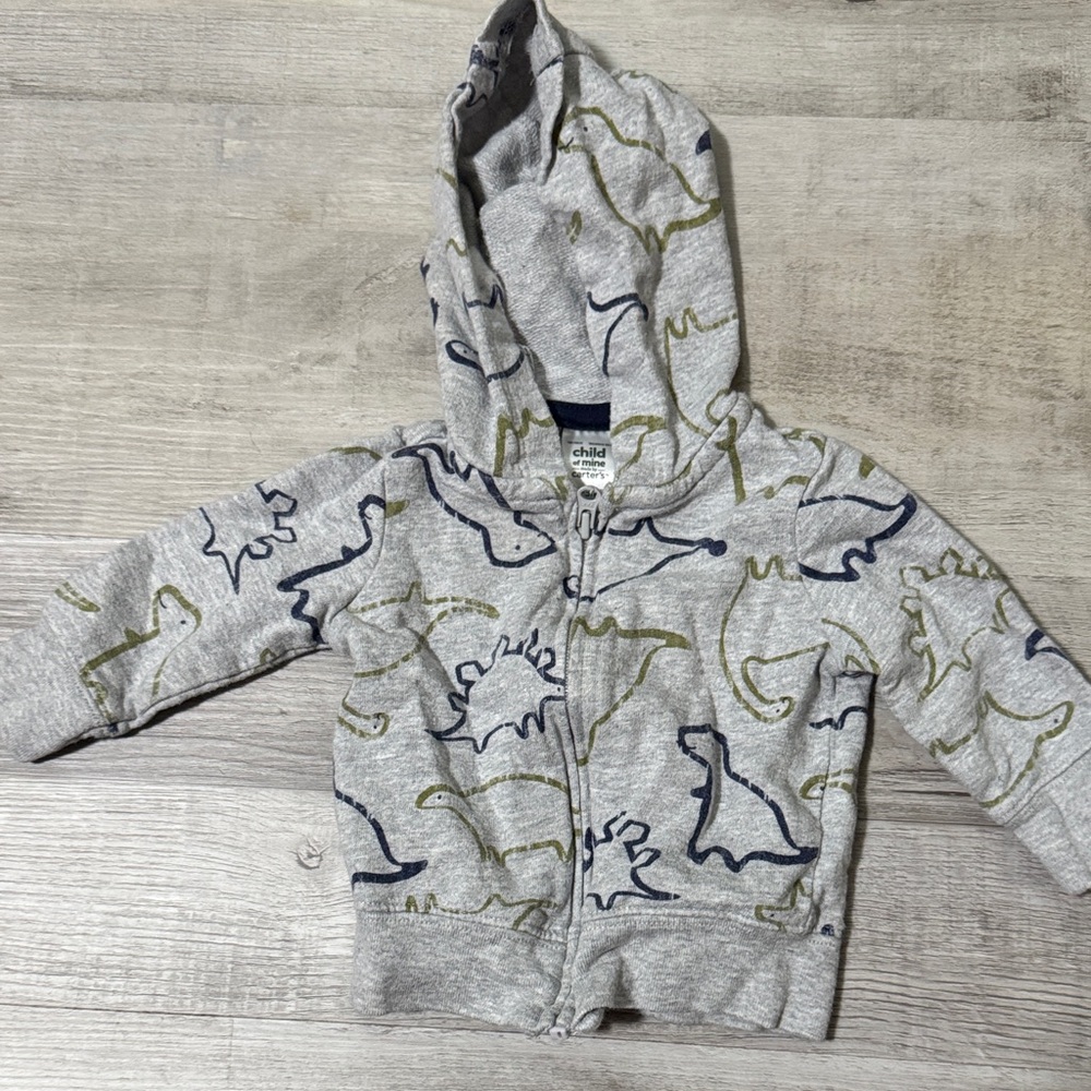 Child of Mine Hoodie with Dinosaurs